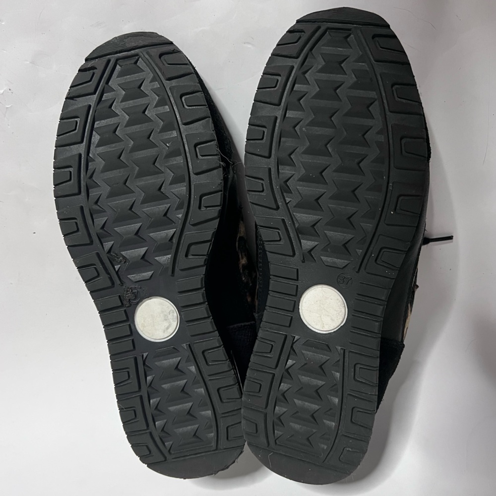 PS Poelman Velvet Leopard Accent Sneakers - Picture 10 of 10